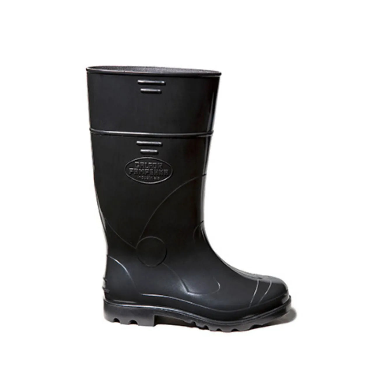 Bota de PVC Cano Longo Preta Com forro Calfor - C.A 37773