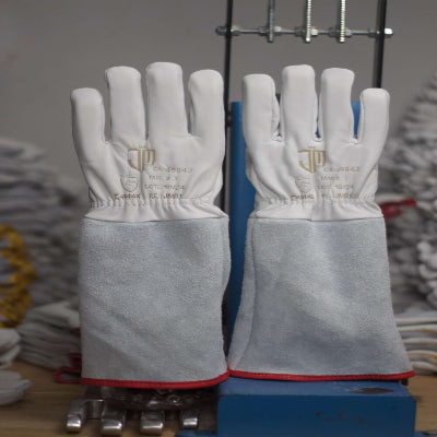 Luva Petroleira Vaqueta Cano Longo -  C.A 49843