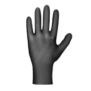 Luva nitrílica ambidestra sem talco, SENSIFLEX GRIP DANNY - Caixa 50 un.