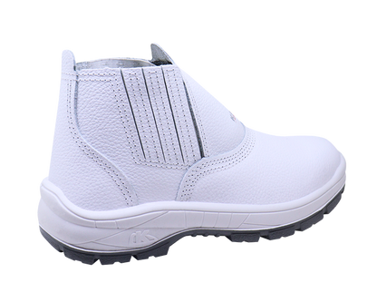Bota Elástico KADESH IMPACTO BRANCA CA 36935 - AÇO |CA 33734 POLIPROPILENO | CA 26092 COMPOSITE