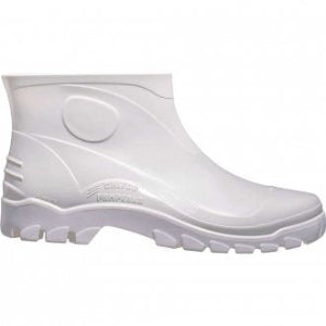 Bota de PVC Cano Curto Branca Com Forro CALFOR -  C.A 18.472