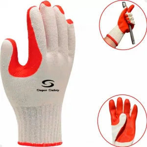 Luva Emborrachada Rubber 1012 - Super Safety -  CA - 34370