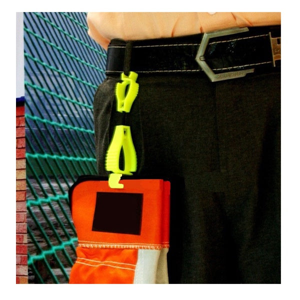 Clip Prendedor de Luvas  Amarelo